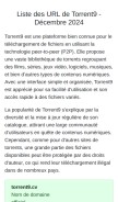 How torrent9-adresse.site looks like on a mobile device such as an iPhone.