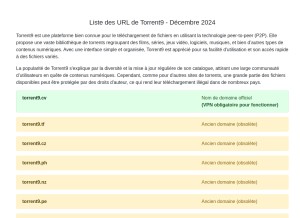 How torrent9-adresse.site looks like on a tablet such as an iPad.