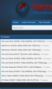 How torrentdownload.info looks like on a mobile device such as an iPhone.