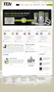 How totalchoicehosting.com looks like on a mobile device such as an iPhone.