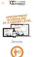 How totalcustomerconnect.com looks like on a mobile device such as an iPhone.