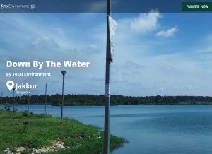 How totalenvironmentjakkur.com looks like on a tablet such as an iPad.