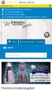 How trachtenmode.eu looks like on a mobile device such as an iPhone.