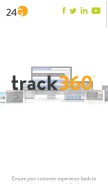 How track360.com looks like on a mobile device such as an iPhone.