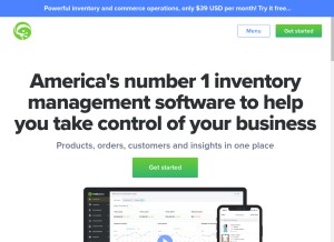How tradegecko.com looks like on a tablet such as an iPad.