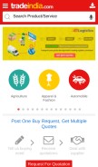 How tradeindia.com looks like on a mobile device such as an iPhone.