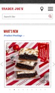 How traderjoes.com looks like on a mobile device such as an iPhone.