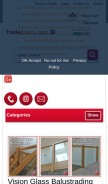 How tradestairs.com looks like on a mobile device such as an iPhone.