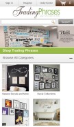 How tradingphrases.com looks like on a mobile device such as an iPhone.