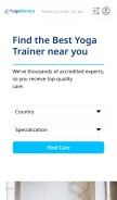 How trainer.yogamantraonline.com looks like on a mobile device such as an iPhone.