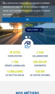 How transcosatal.fr looks like on a mobile device such as an iPhone.