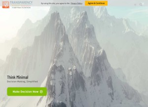 How transparencymarketresearch.com looks like on a tablet such as an iPad.