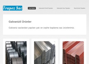 How trapezsacfiyatlari.com looks like on a tablet such as an iPad.