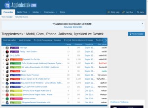 How trappledestek.com looks like on a tablet such as an iPad.