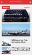 How travelwirenews.com looks like on a mobile device such as an iPhone.