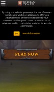 How travian.com looks like on a mobile device such as an iPhone.
