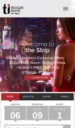 How treasureisland.com looks like on a mobile device such as an iPhone.