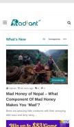 How trekebc.com looks like on a mobile device such as an iPhone.