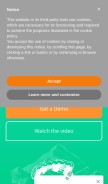 How trekksoft.com looks like on a mobile device such as an iPhone.