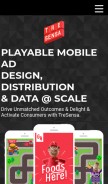 How tresensa.com looks like on a mobile device such as an iPhone.