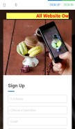 How triansh.com looks like on a mobile device such as an iPhone.