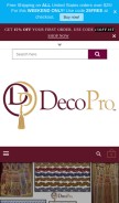 How trimdepot.com looks like on a mobile device such as an iPhone.