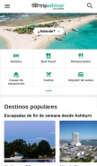 How tripadvisor.co looks like on a mobile device such as an iPhone.