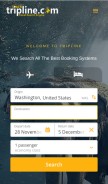 How triplinetours.com looks like on a mobile device such as an iPhone.
