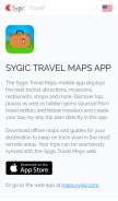 How tripomatic.com looks like on a mobile device such as an iPhone.
