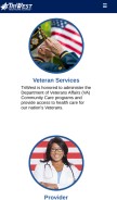How triwest.com looks like on a mobile device such as an iPhone.