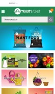 How trustbasket.com looks like on a mobile device such as an iPhone.
