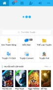 How truyenyy.com looks like on a mobile device such as an iPhone.