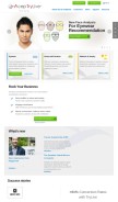 How trylive.com looks like on a mobile device such as an iPhone.