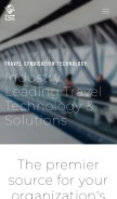 How tstllc.net looks like on a mobile device such as an iPhone.