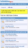 How ttvnol.com looks like on a mobile device such as an iPhone.