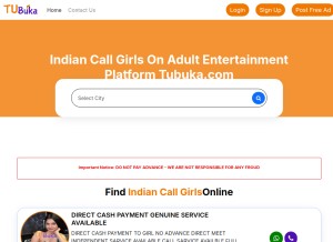 How tubuka.com looks like on a tablet such as an iPad.