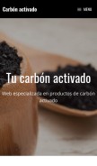 How tucarbonactivado.com looks like on a mobile device such as an iPhone.