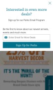 How tuesdaymorning.com looks like on a mobile device such as an iPhone.