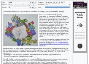 How tumia.org looks like on a tablet such as an iPad.