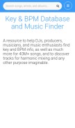 How tunebat.com looks like on a mobile device such as an iPhone.