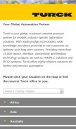 How turck.com looks like on a mobile device such as an iPhone.