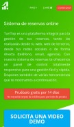 How turitop.com looks like on a mobile device such as an iPhone.