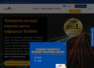 How turk.net looks like on a tablet such as an iPad.