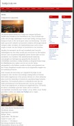 How turkijeindezon.nl looks like on a mobile device such as an iPhone.