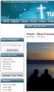 How turnbacktogod.com looks like on a mobile device such as an iPhone.