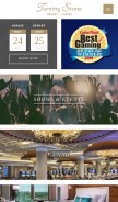 How turningstone.com looks like on a mobile device such as an iPhone.
