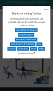 How turnitin.com looks like on a mobile device such as an iPhone.