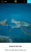 How turtle-store.com looks like on a mobile device such as an iPhone.