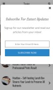 How tuvie.com looks like on a mobile device such as an iPhone.