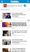 How tv.com looks like on a mobile device such as an iPhone.